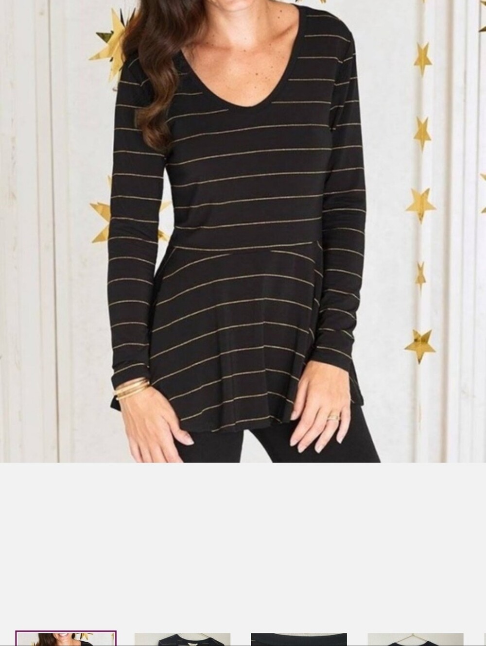 NWT Matilda Jane Wonderment Enjoy the Party Long Sleeve Size Medium